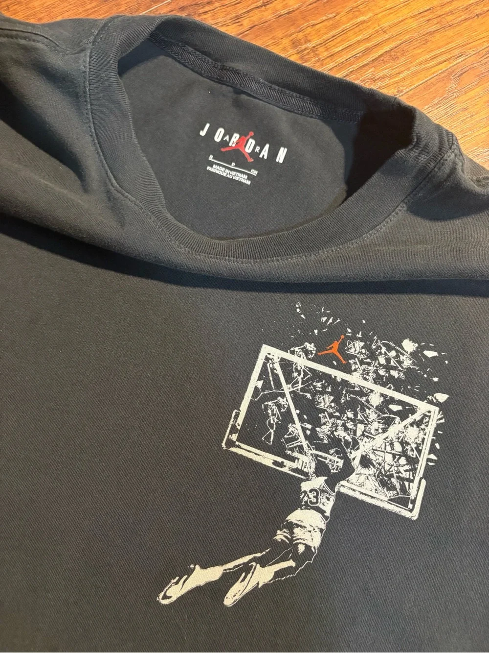2 Jordan men’s size S t shirts